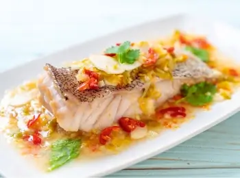 Steam Fish with Vegetables